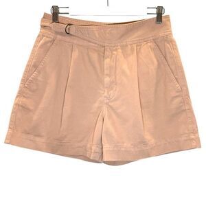 NWT Polo Ralph 100% Cotton "Deco Coral" 3" Inseam High Rise Shorts - Women's 6